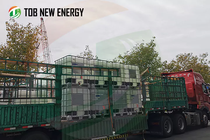 Materiais de bateria Envio de NMP da TOB New Energy