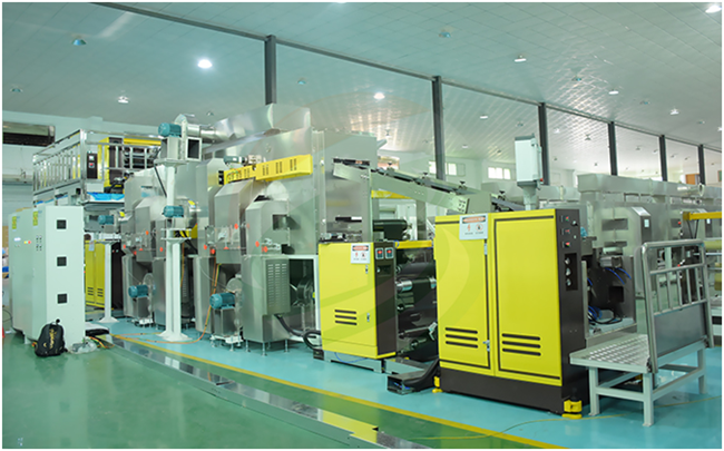 Lithium battery double layers extrusion coating machine