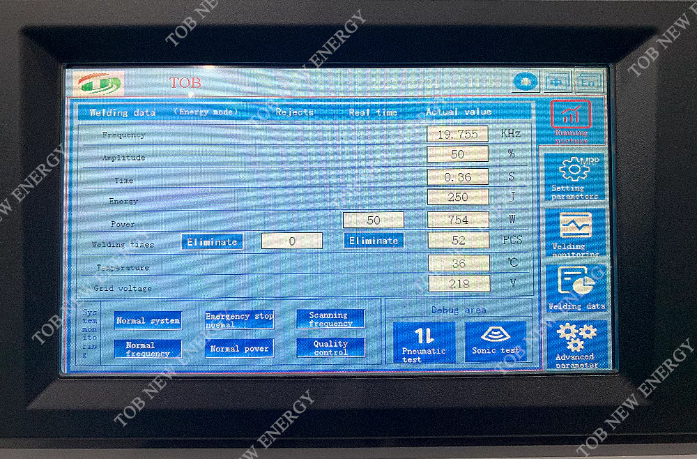 Máquina de solda ultrassônica