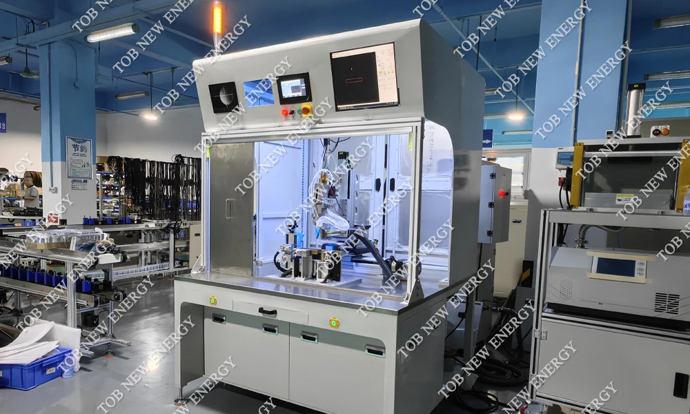 Laser Welding Machine for Prismatic Cell Top Lid and Filling Port Sealing