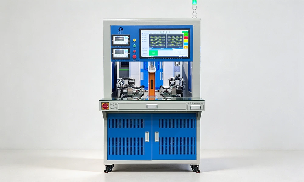 Double-Side Automatic Spot Welding Machine for Battery Module & Pack Assembly
