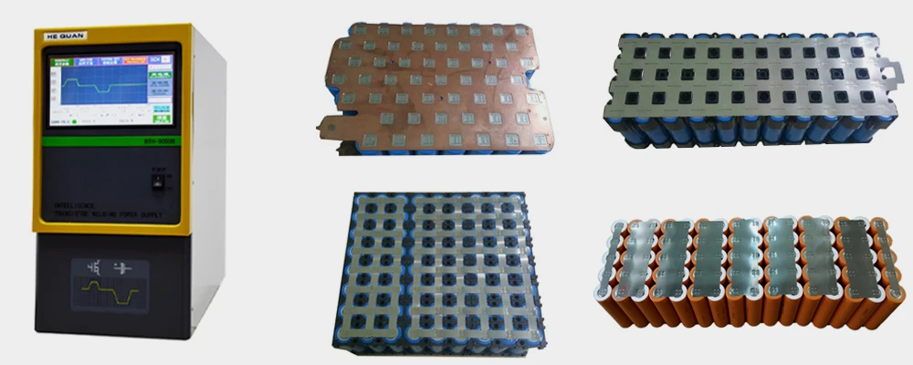 Welding power supply and welding samples