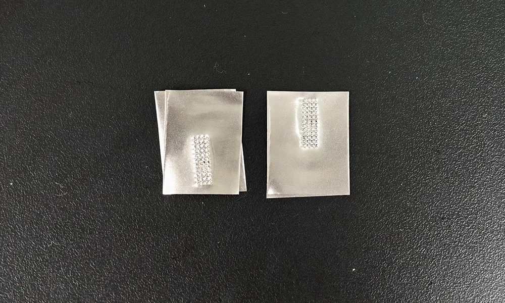 Multi-layer foil and tab ultrasonic welding result on a battery tab stack