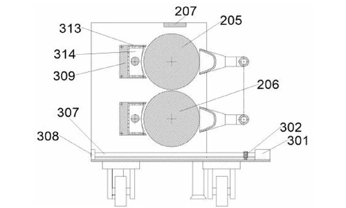 CN215543717U Figure 4 - cross-sectional view of the unit