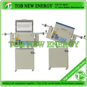 Forno de tubo rotativo de zona de temperatura única 1200 ℃