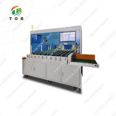 Máquina de triagem automática de células prismáticas