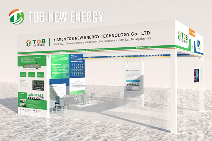 Soluções de baterias TOB Lab-to-Factory na CIBF 2025