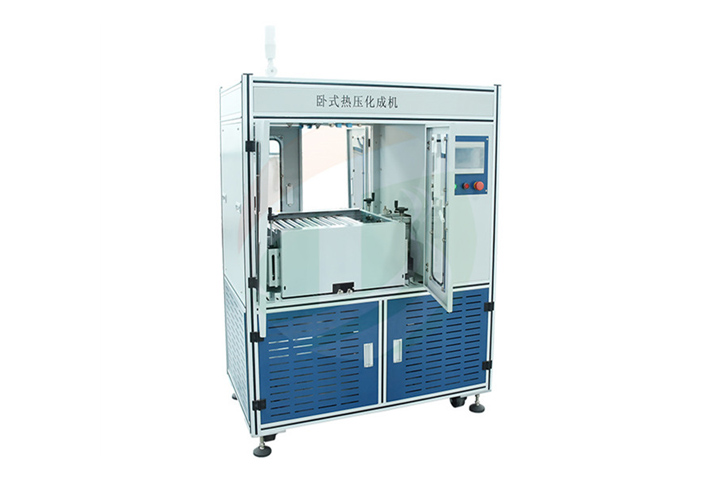 máquina de prensagem a quente automática para formação de células de malote li-ion
