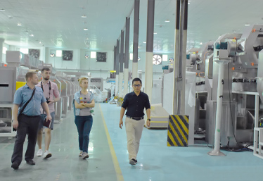 projeto de linha de produção de células de bolsa russa