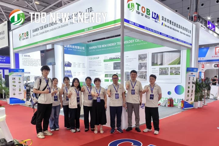 A TOB NEW ENERGY encerra a CIBF 2026 com soluções inovadoras para baterias de estado sólido.